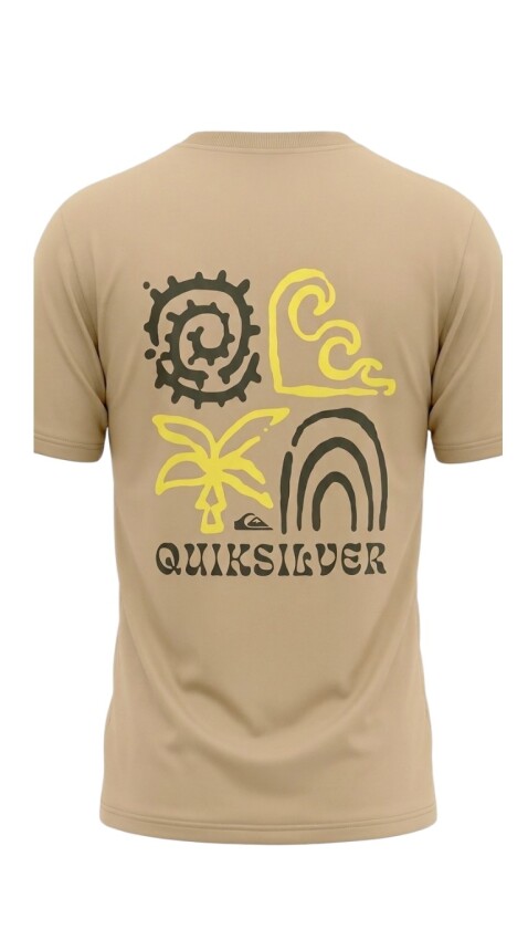 Quiksilver Tap In Pembe Erkek Tshirt - 2