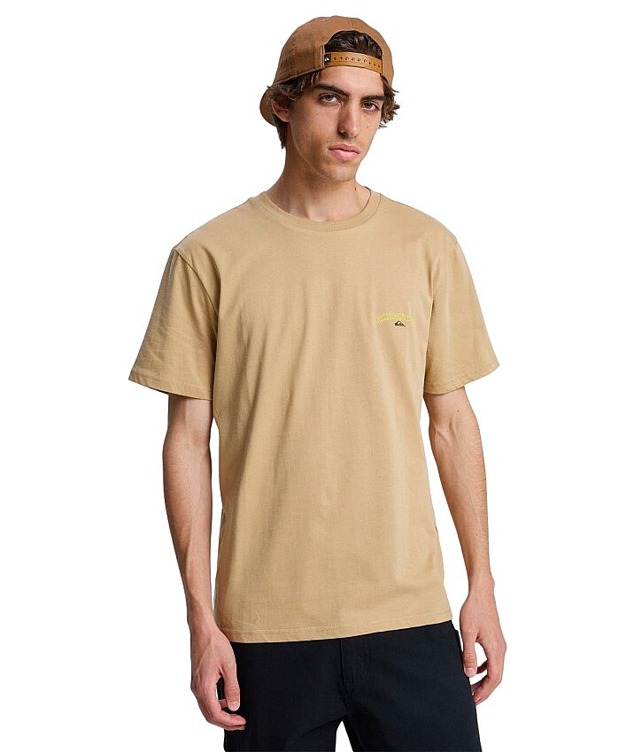 Quiksilver Tap In Pembe Erkek Tshirt - 1