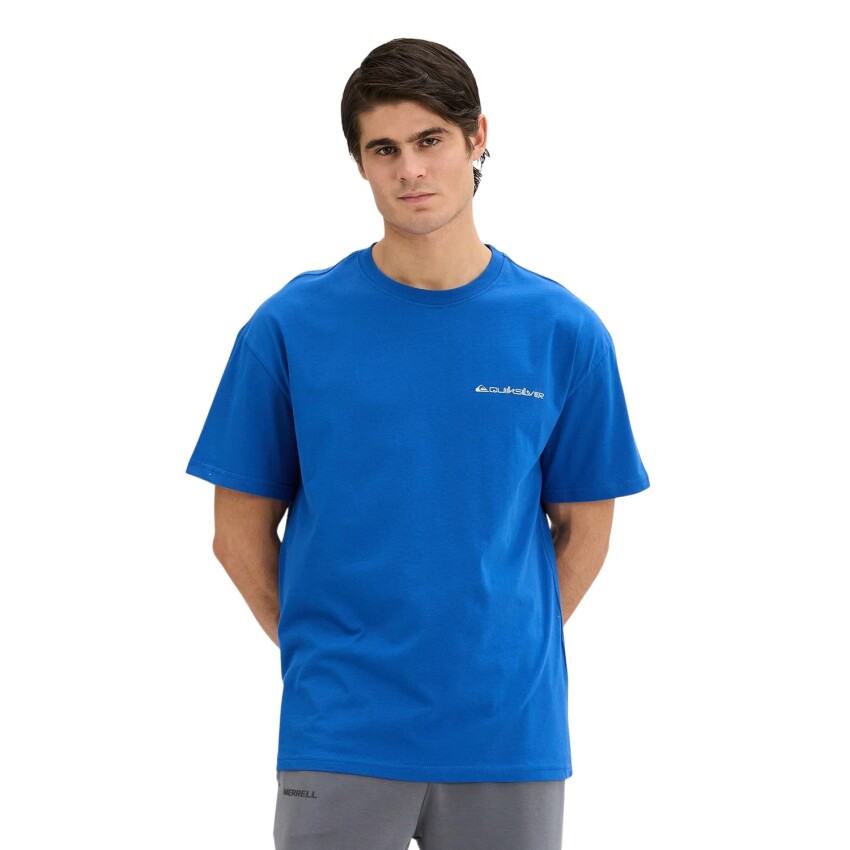 Quiksilver Touchdown Mavi Erkek Tshirt - 1