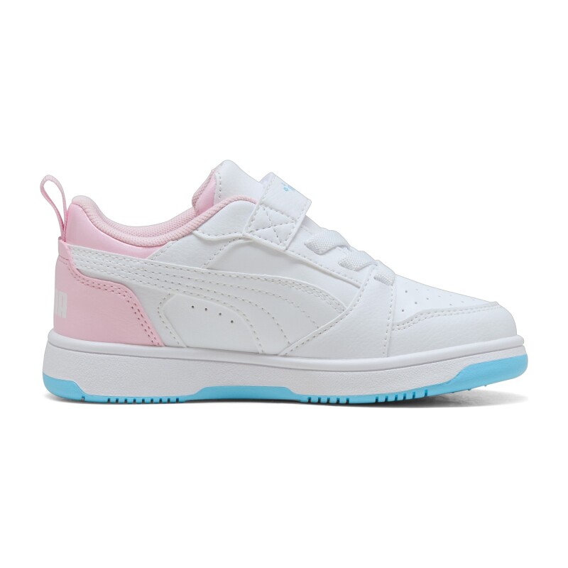 Puma ReboundV6LoJellyHeaven AC+PS Beyaz Çocuk Günlük Ayakkabı - Puma