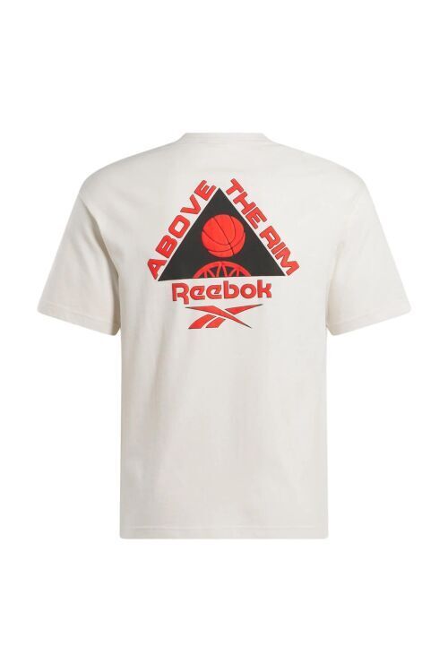 Reebok ATR HOOPWEAR TEE Bej Erkek Tshirt - 2
