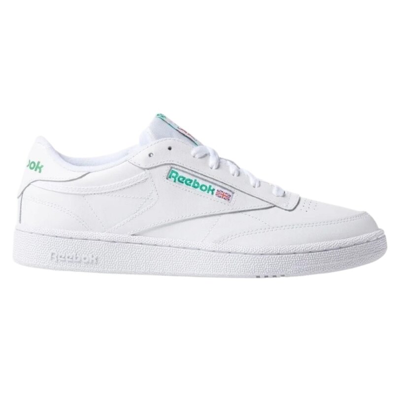 Reebok CLUB C 85 Beyaz-Yeşil Erkek Sneaker - Reebok
