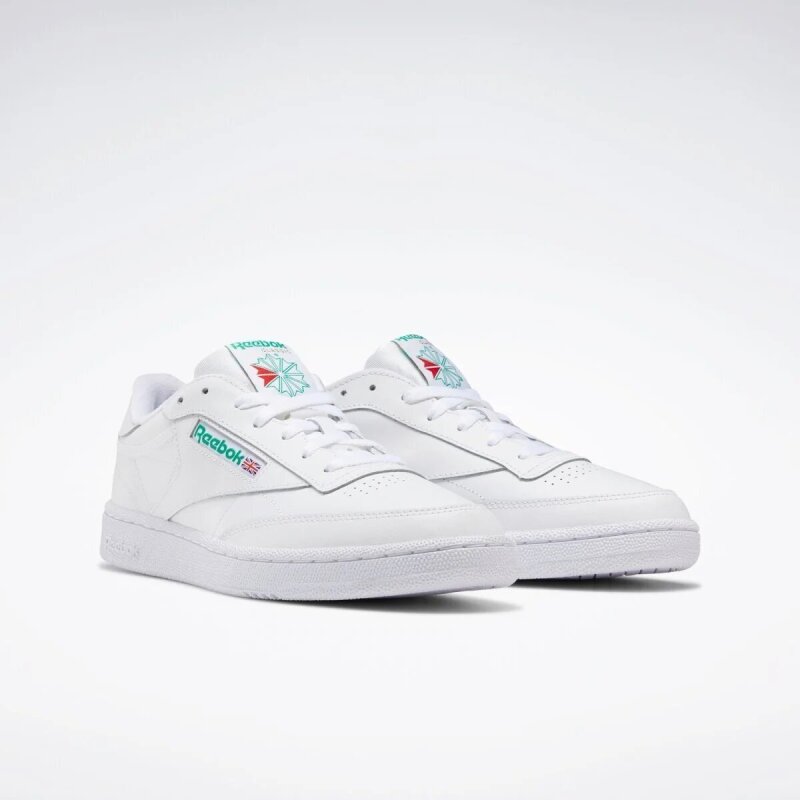 Reebok CLUB C 85 Beyaz-Yeşil Erkek Sneaker - 5