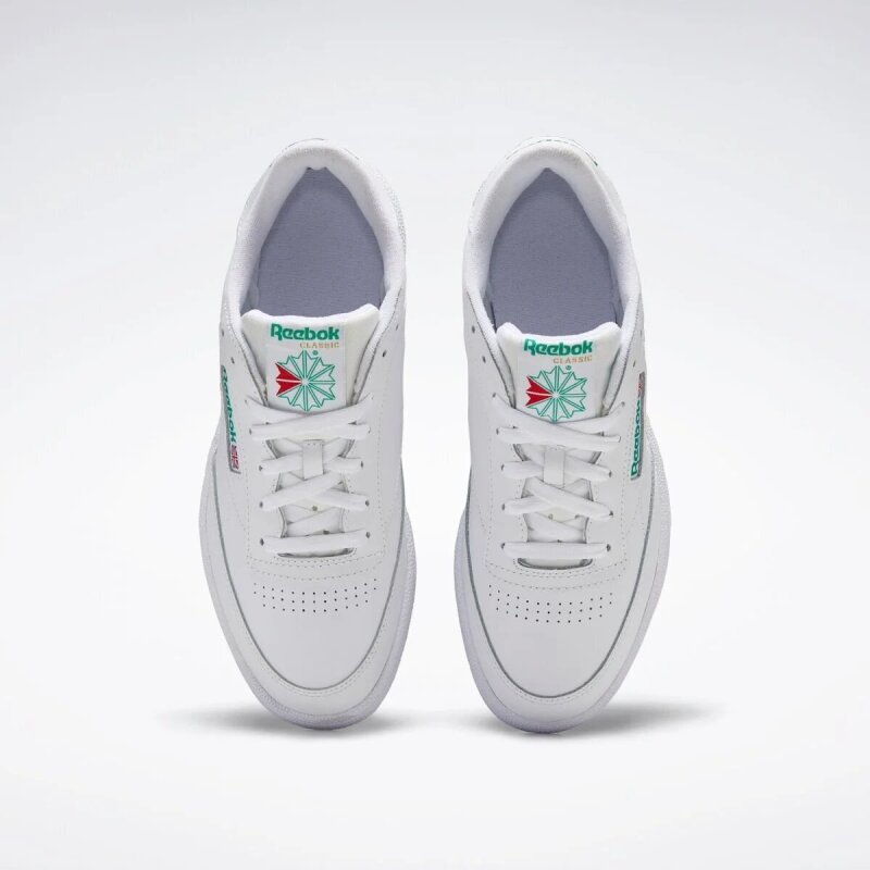 Reebok CLUB C 85 Beyaz-Yeşil Erkek Sneaker - 2