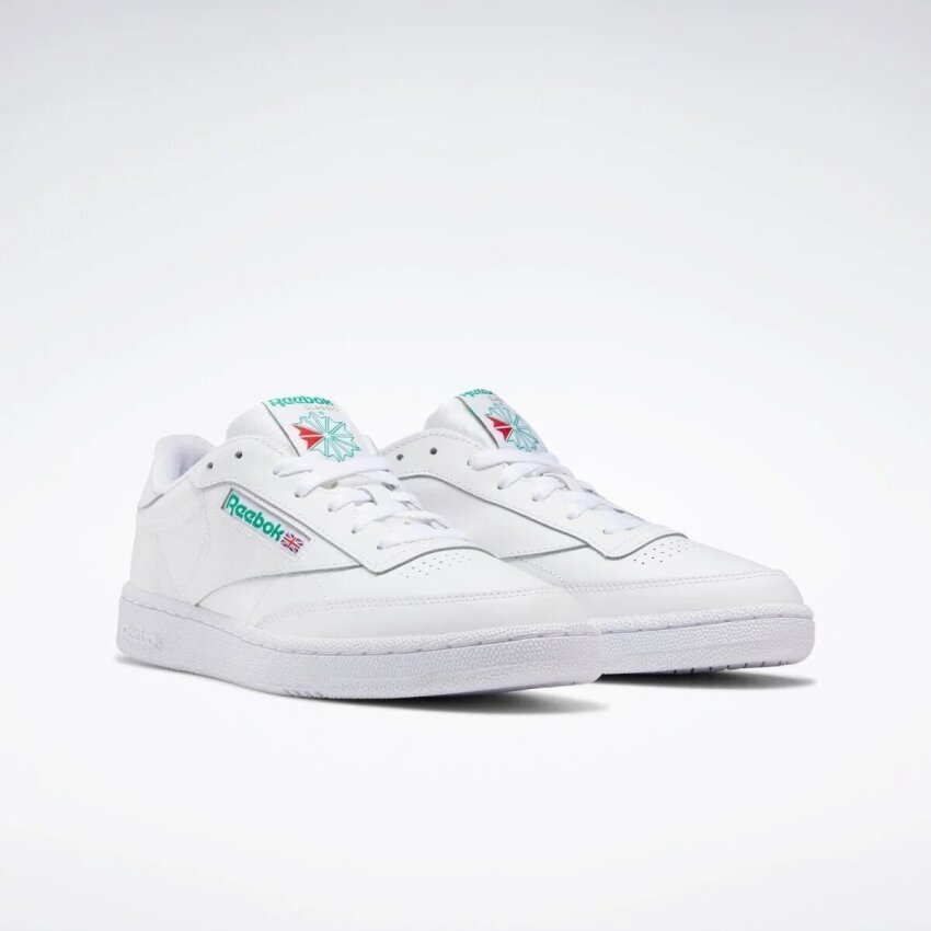 Reebok CLUB C 85 Beyaz-Yeşil Erkek Sneaker - 5