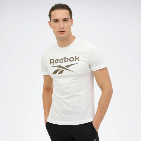 Reebok Reebok ID Camo T-Shirt BEYAZ Erkek Tshirt - 1