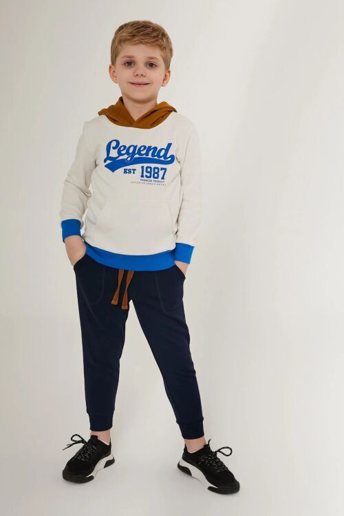 RolyPoly Kids ERKEK ÇOCUK EŞOFMAN TAKIM Bej Çocuk Eşofman Takımı - RolyPoly Kids (1)