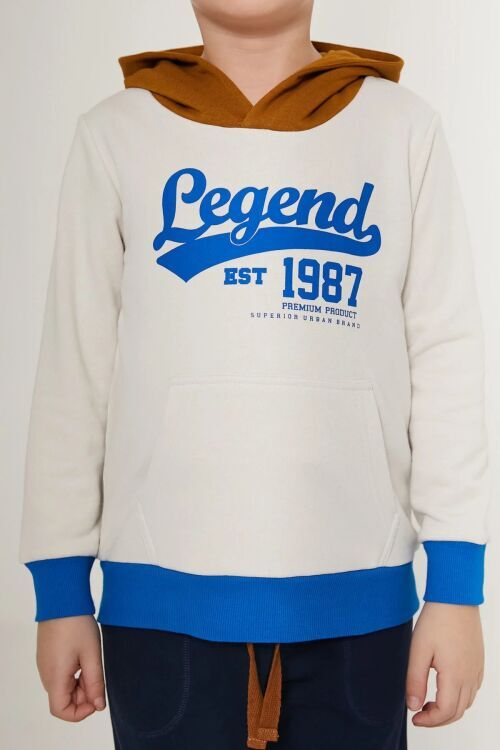 RolyPoly Kids ERKEK ÇOCUK EŞOFMAN TAKIM Bej Çocuk Eşofman Takımı - 4