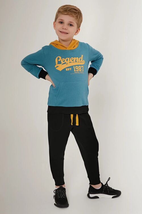 RolyPoly Kids ERKEK ÇOCUK EŞOFMAN TAKIM Mavi Çocuk Eşofman Takımı - RolyPoly Kids