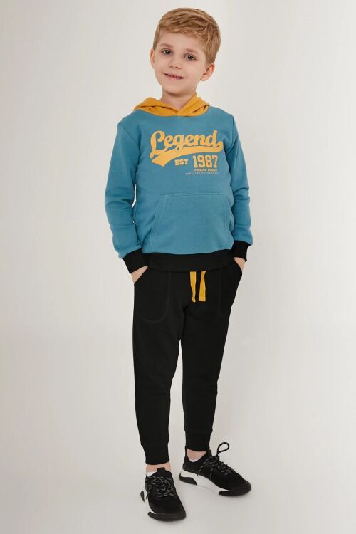 RolyPoly Kids ERKEK ÇOCUK EŞOFMAN TAKIM Mavi Çocuk Eşofman Takımı - RolyPoly Kids (1)