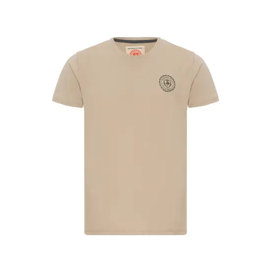 Routefield TIMOTHY Bej Erkek Tshirt - 4