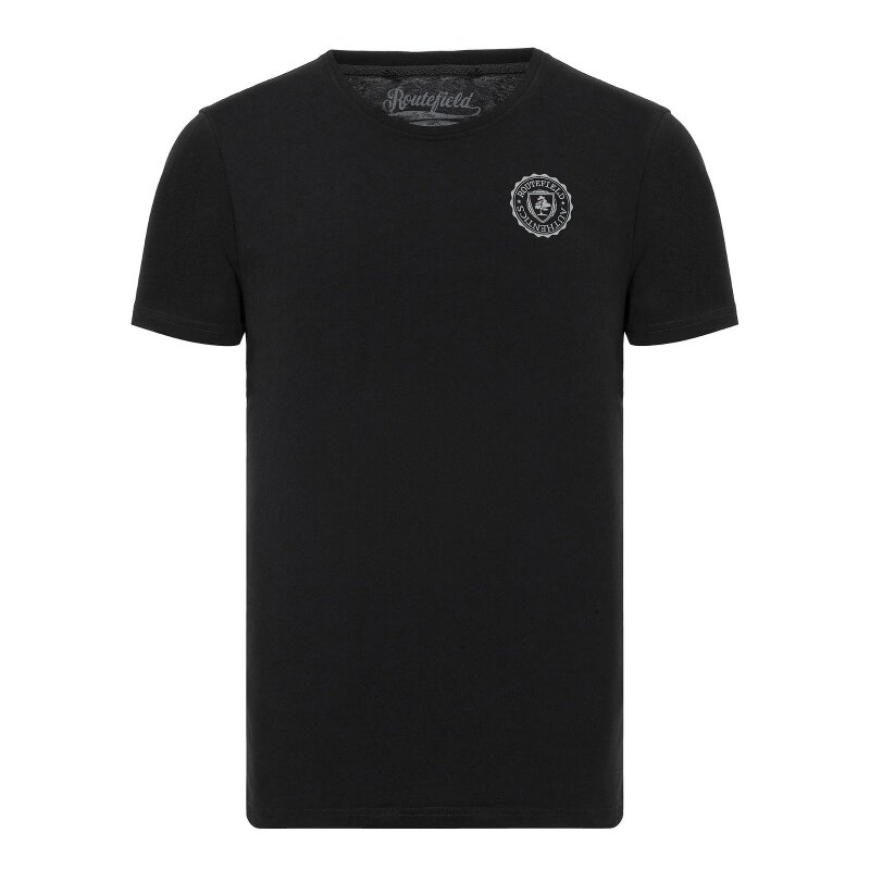 Routefield TIMOTHY SİYAH Erkek Tshirt - 1