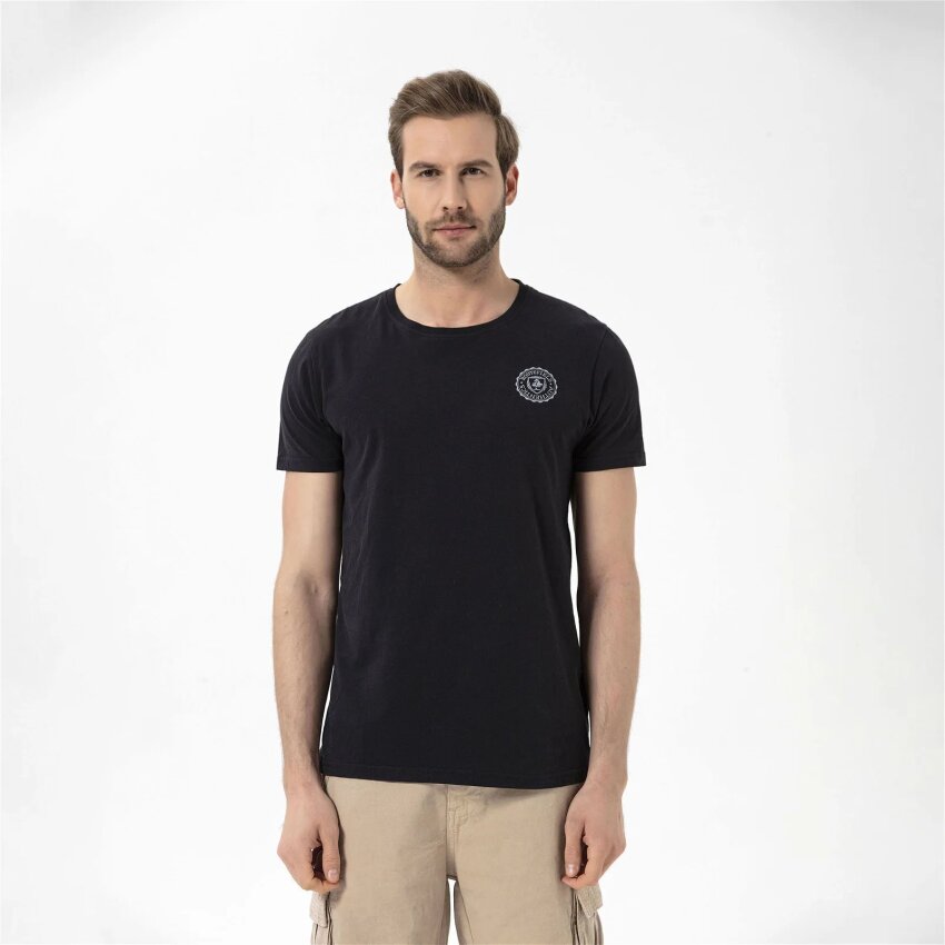 Routefield TIMOTHY SİYAH Erkek Tshirt - 3