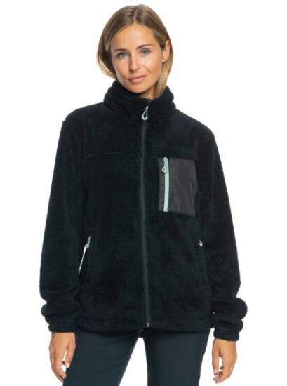 Roxy ALABAMA FULL ZIP SİYAH Kadın Polar - 1