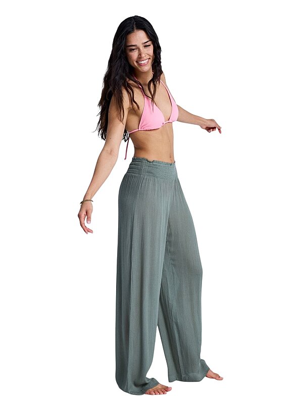 Roxy Along Sunset Yeşil Kadın Eşofman Altı - Roxy (1)