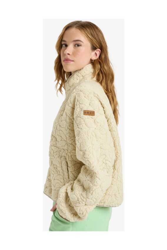 Roxy Blurry Cloud Bej Kadın Polar - 4