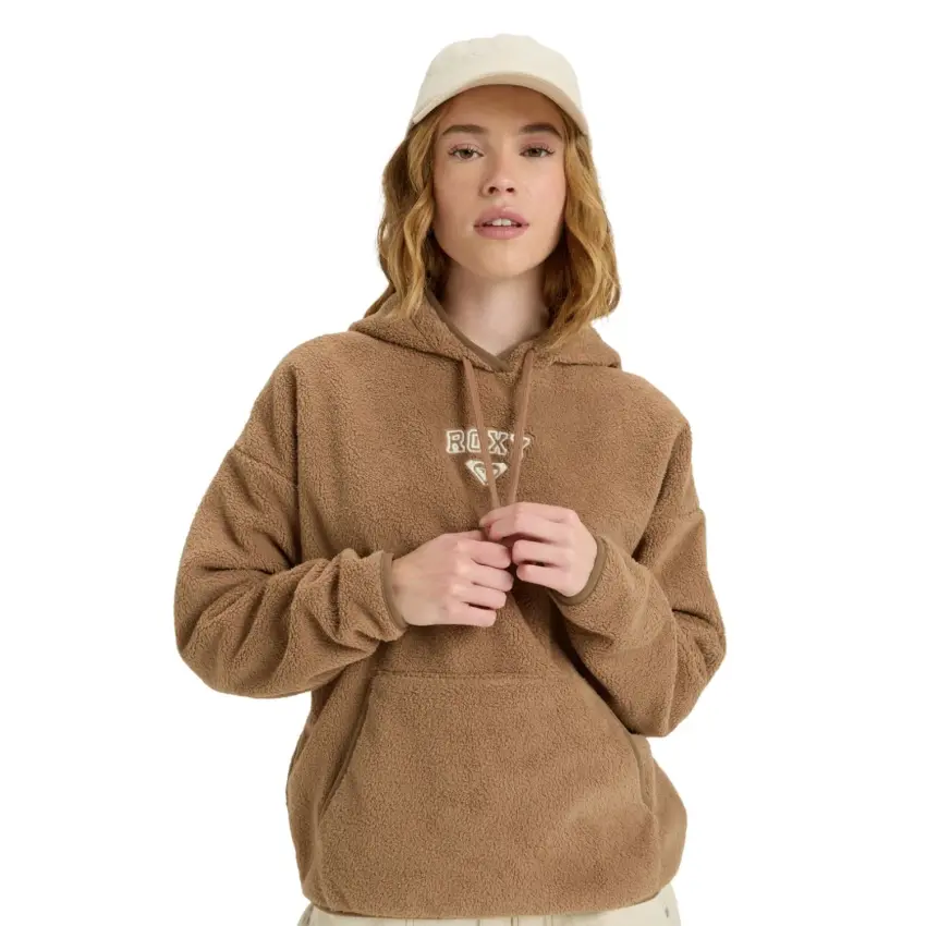 Roxy Cool Calling Kahverengi Kadın Sweatshirt - 1