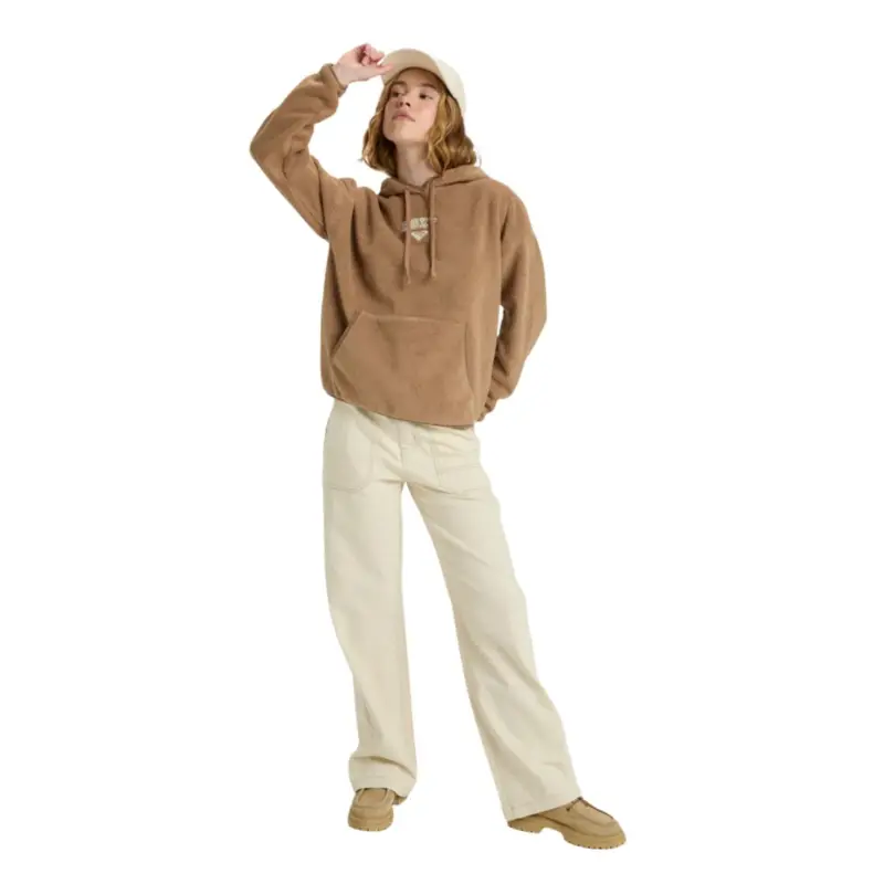 Roxy Cool Calling Kahverengi Kadın Sweatshirt - 3