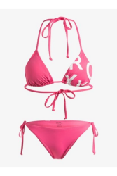 Roxy SD BE CL TIKI TRI REG TS SET Pembe Kadın Bikini - 1