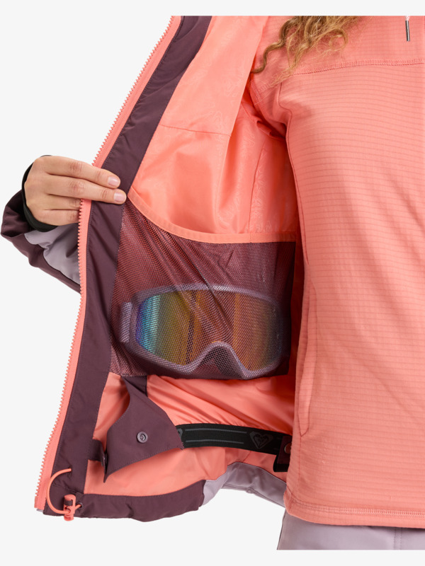 Roxy Snowdrift Mor Kadın Mont - 2