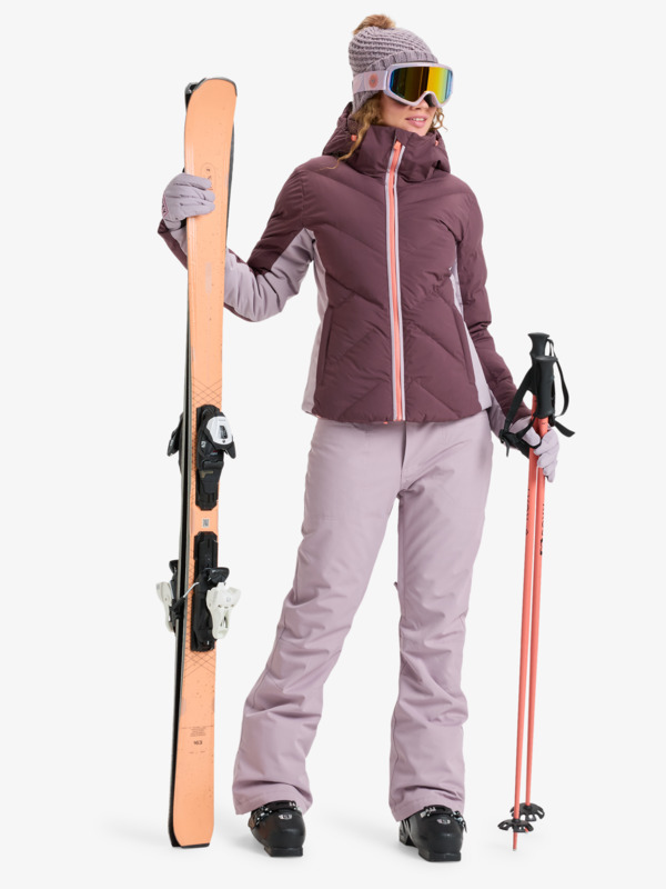 Roxy Snowdrift Mor Kadın Mont - 6
