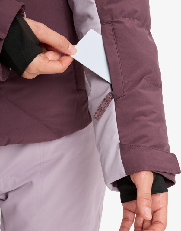 Roxy Snowdrift Mor Kadın Mont - 9