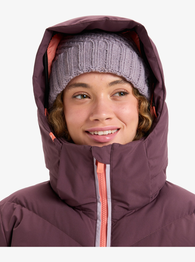Roxy Snowdrift Mor Kadın Mont - 12