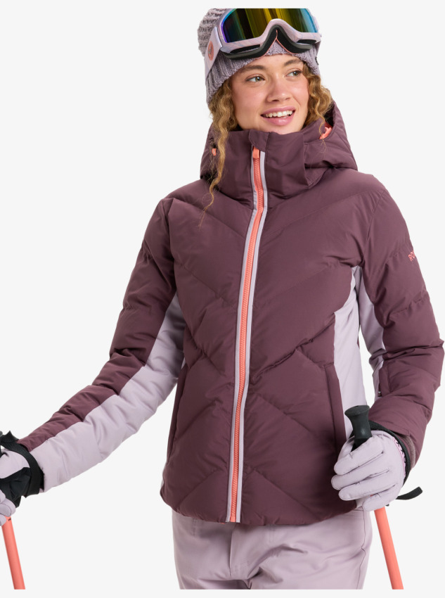 Roxy Snowdrift Mor Kadın Mont - 1