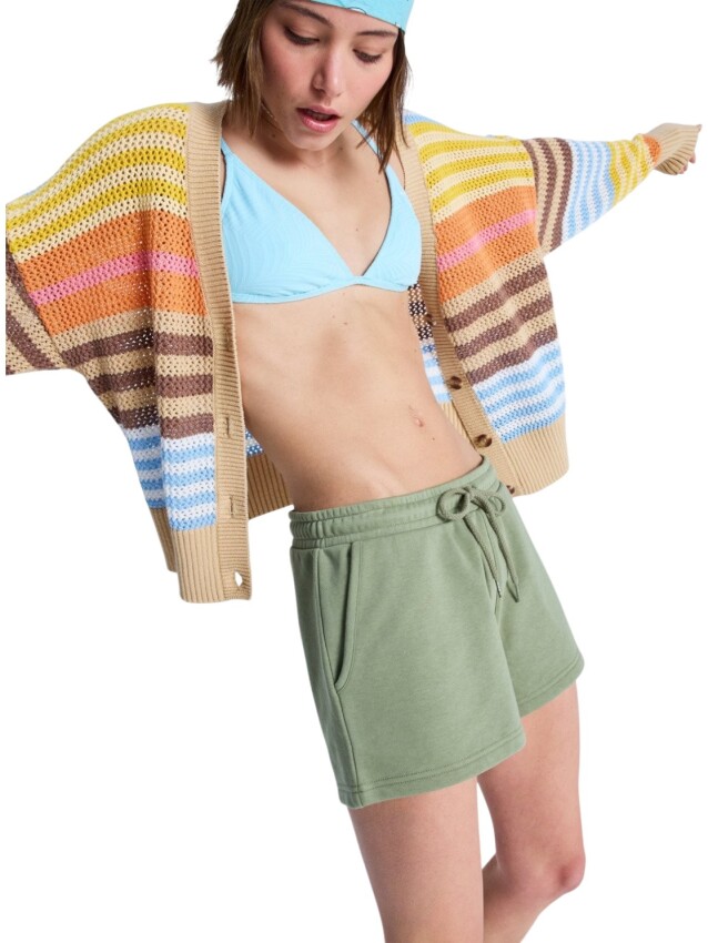 Roxy Surf Stoked Sho Yeşil Kadın Şort - 2