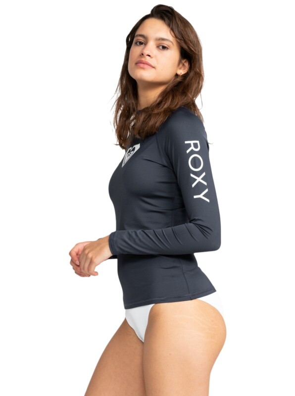 Roxy Whole Hearted L Lacivert Kadın Tshirt - Roxy (1)