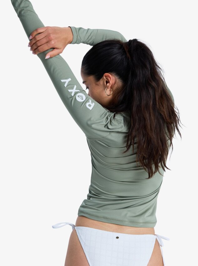 Roxy Whole Hearted L Yeşil Kadın Tshirt - 5