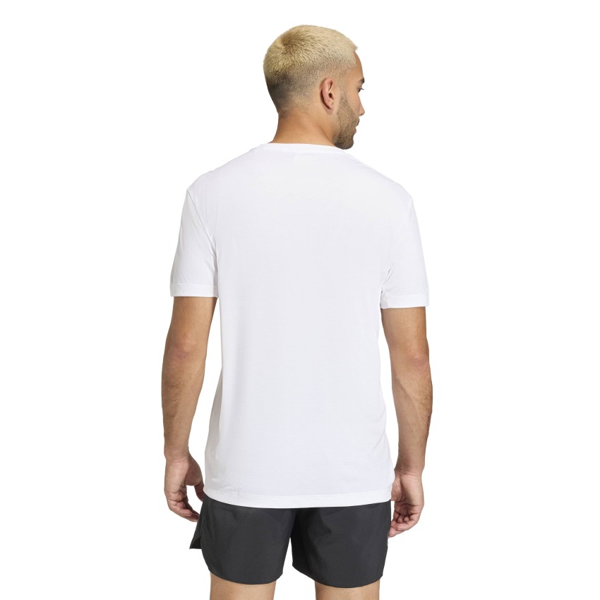 Adidas adi365 Running Essentials Brand Love Beyaz Erkek Tshirt - 2