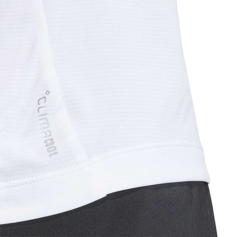 Adidas adi365 Running Essentials Brand Love Beyaz Erkek Tshirt - 5