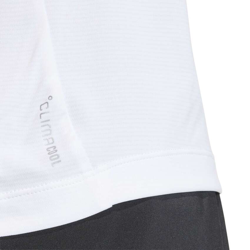 Adidas adi365 Running Essentials Brand Love Beyaz Erkek Tshirt - 5
