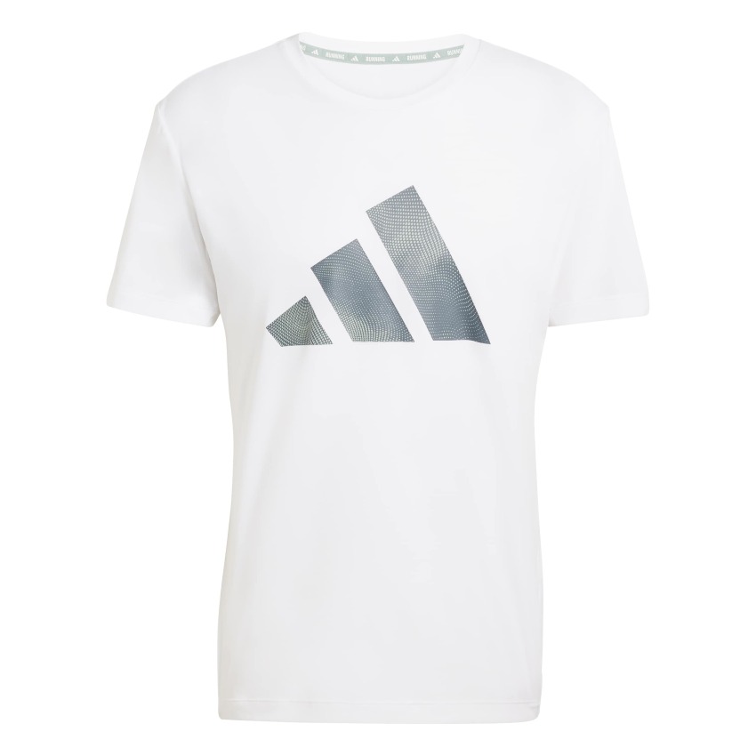 Adidas adi365 Running Essentials Brand Love Beyaz Erkek Tshirt - 6
