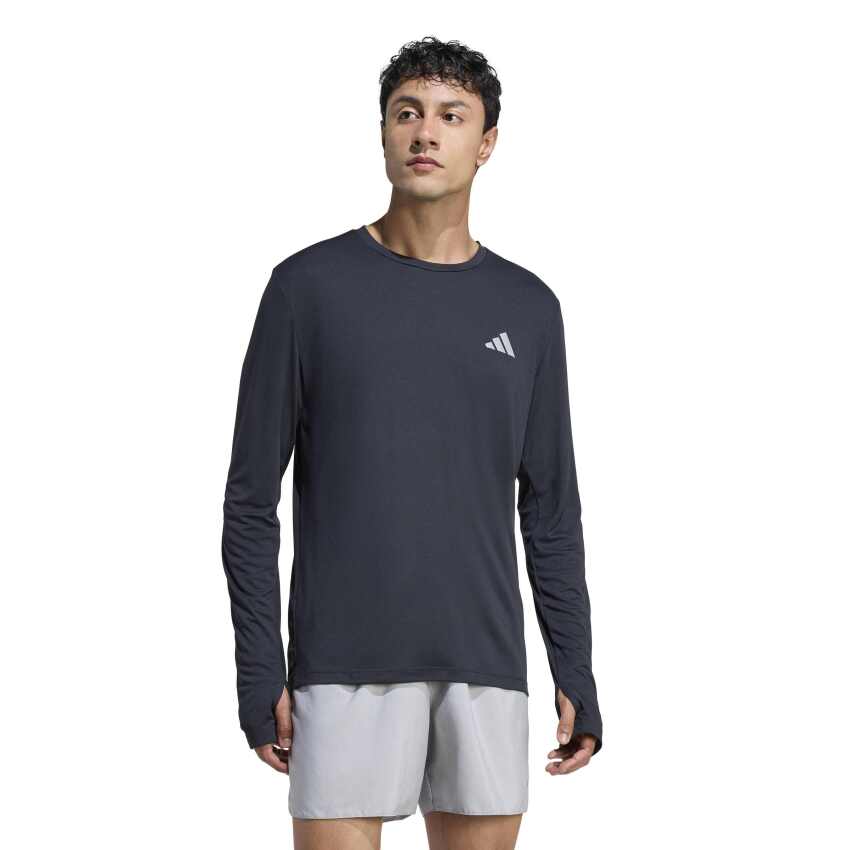 Adidas Run Essentials Siyah Erkek Tshirt - 1