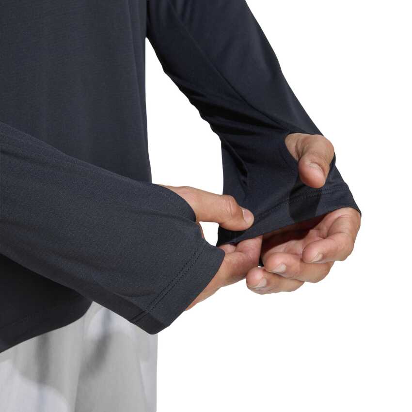 Adidas Run Essentials Siyah Erkek Tshirt - 5