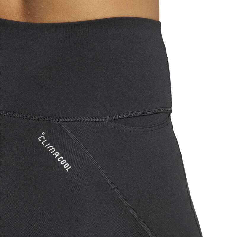 Adidas Run Essentials Kısa Siyah Kadın Tayt - 4