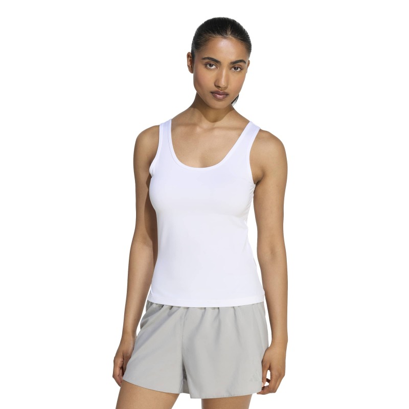 Adidas Run Ess T2 Beyaz Kadın Atlet - 1