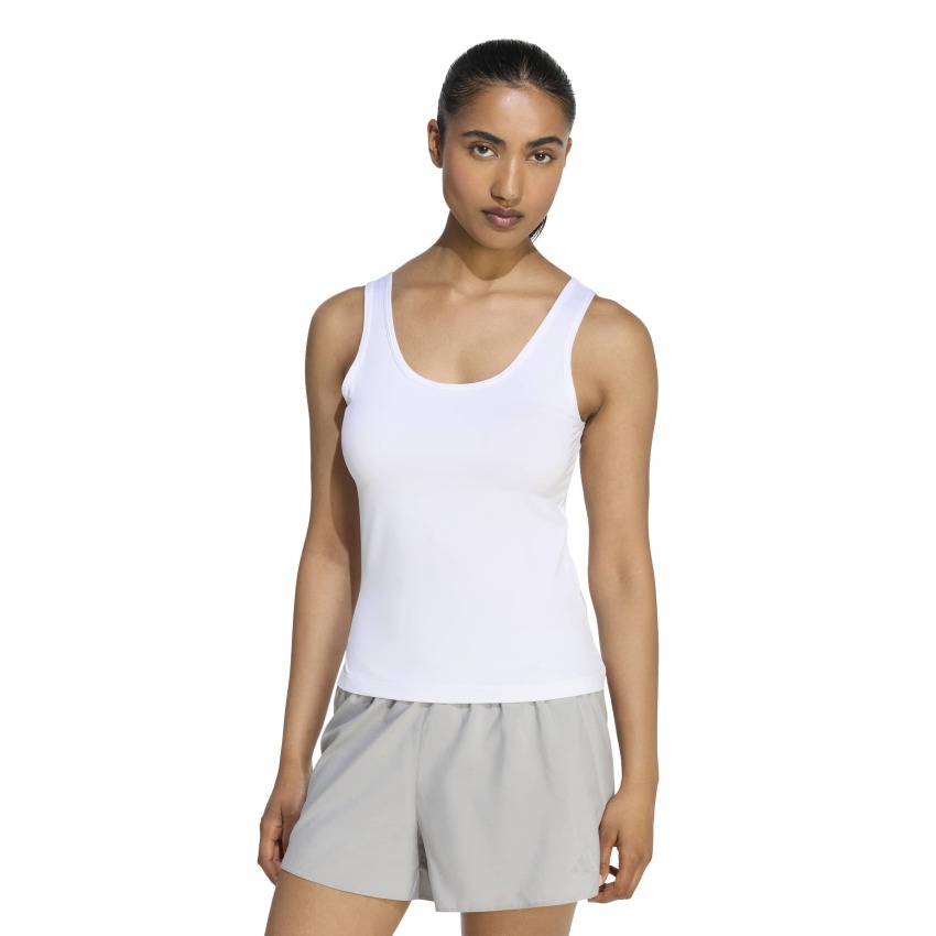 Adidas Run Ess T2 Beyaz Kadın Atlet - 1