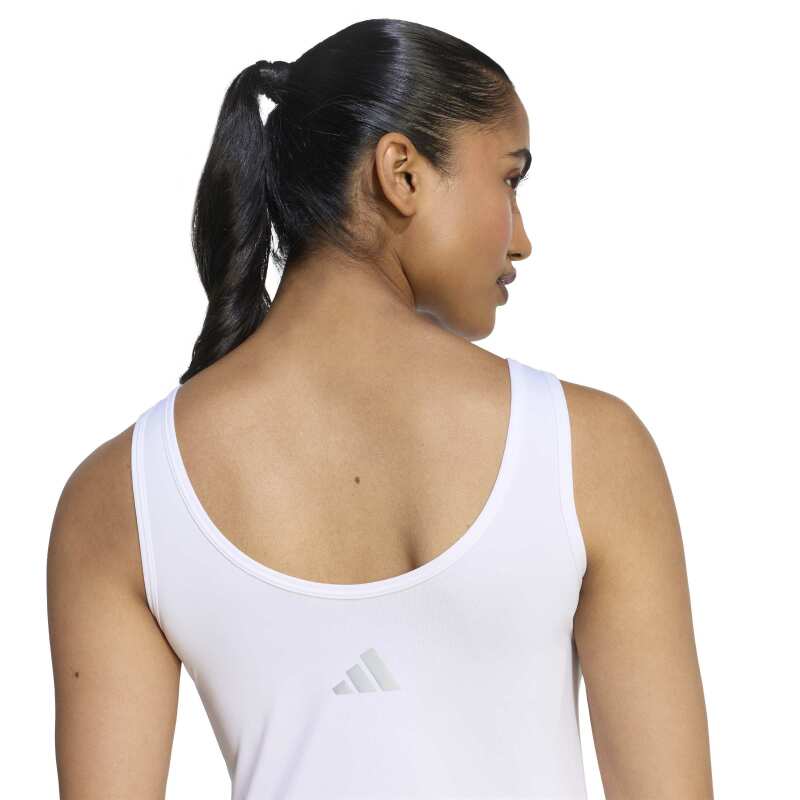 Adidas Run Ess T2 Beyaz Kadın Atlet - 4