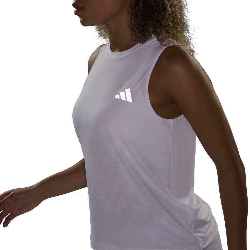 Adidas Run Ess Tank Beyaz Kadın Atlet - 6