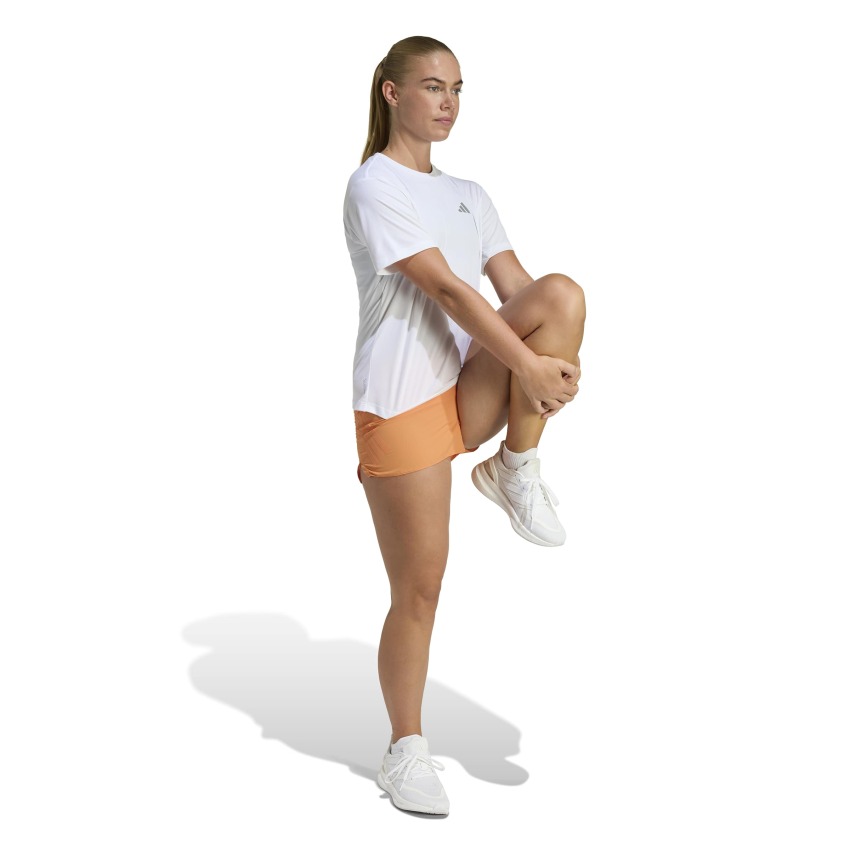 Adidas Run Essentials Beyaz Kadın Tshirt - 3