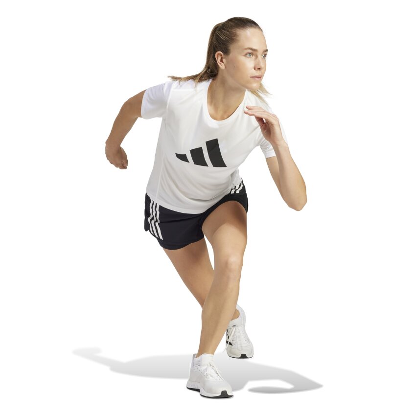 Adidas RUN IT TEE BEYAZ Kadın Tshirt - 4