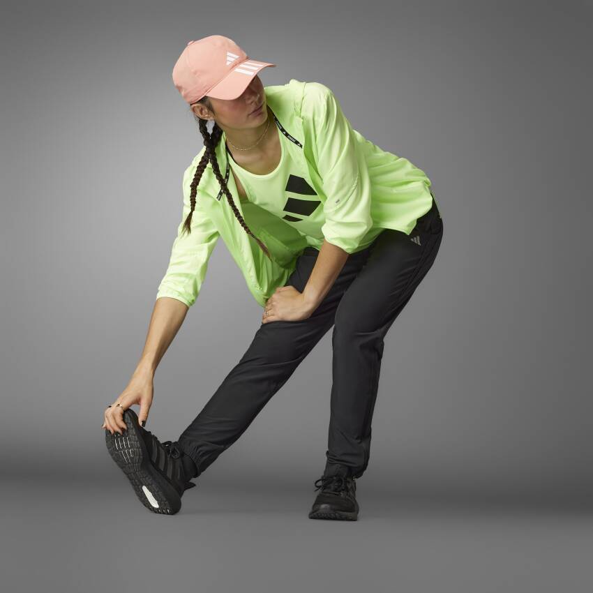 Adidas Run It Tko Siyah Kadın Eşofman Altı - 6