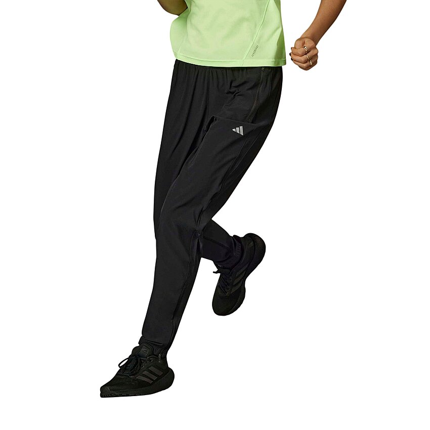 Adidas Run It Tko Siyah Kadın Eşofman Altı - 1