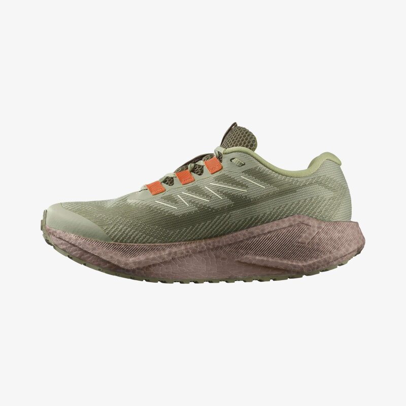 Salomon Aero Blaze 3 Grvl Haki Erkek Koşu Ayakkabısı - 3