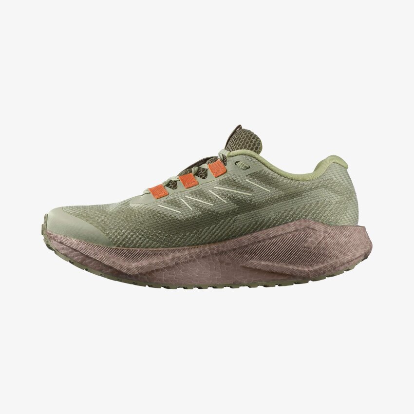 Salomon Aero Blaze 3 Grvl Haki Erkek Koşu Ayakkabısı - 3