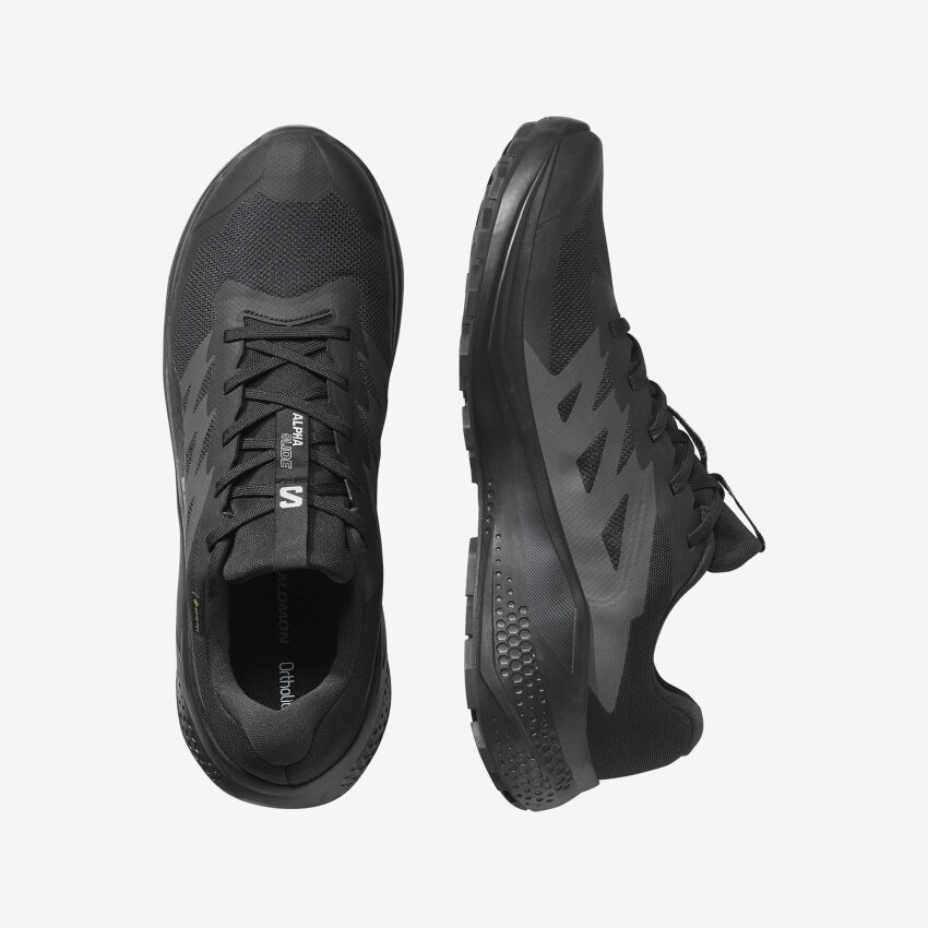 Salomon Alphaglide Gore-Tex Siyah Erkek Koşu Ayakkabısı - 3