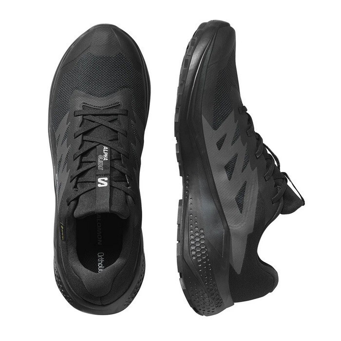 Salomon Alphaglide Gore-Tex Siyah Erkek Koşu Ayakkabısı - 4